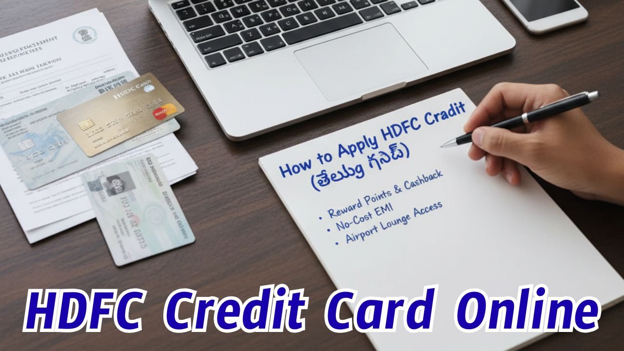 HDFC Credit Card Online in Telugu