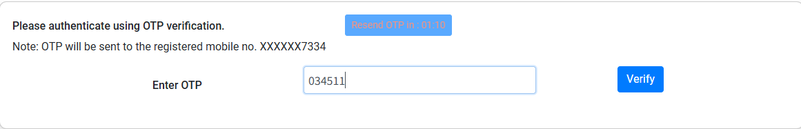 AP Voter Card Download - OTP Verification Before Download