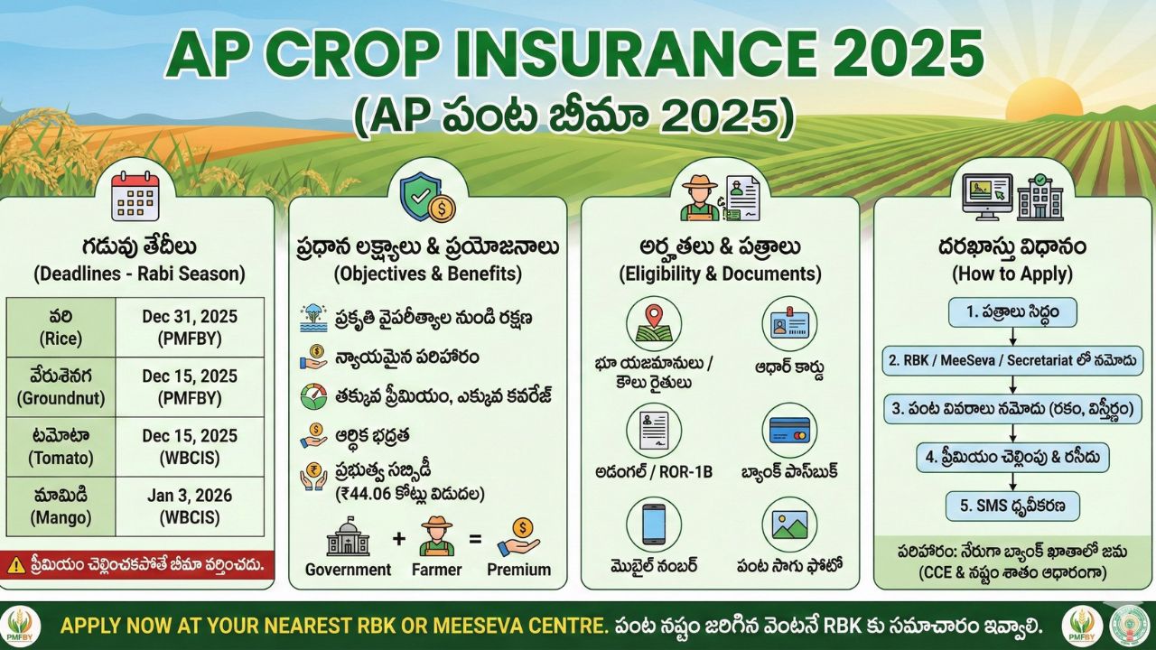 AP Crop Insurance Apply Online