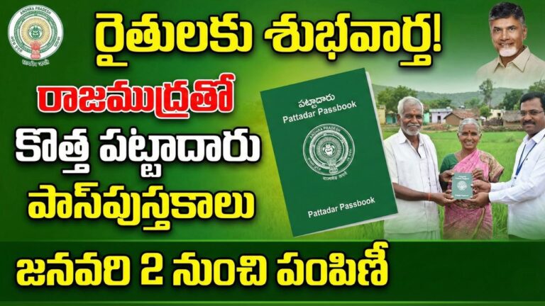 New Pattadar Passbooks Andhra Distribution 2026