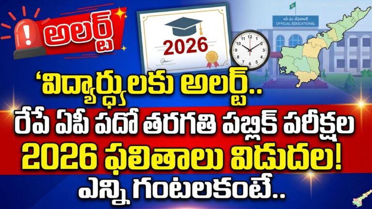 AP SSC 10th Class Results 2026