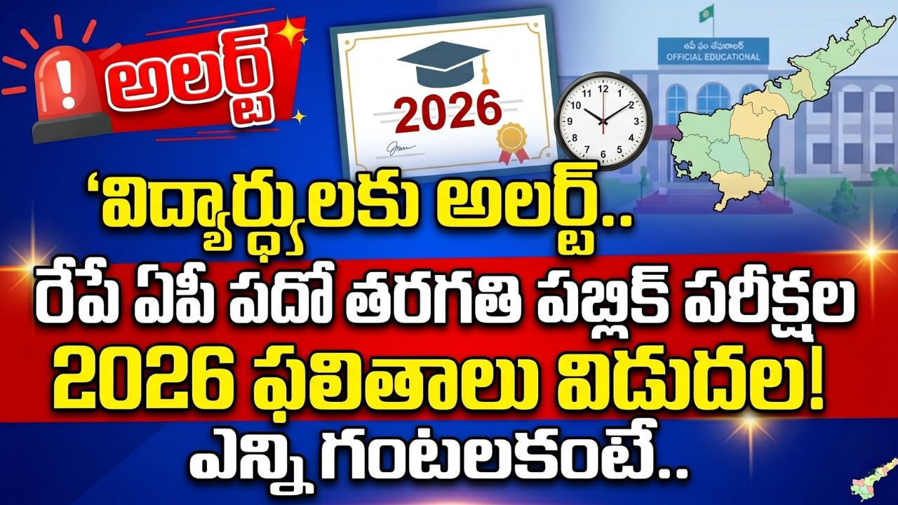 AP SSC 10th Class Results 2026