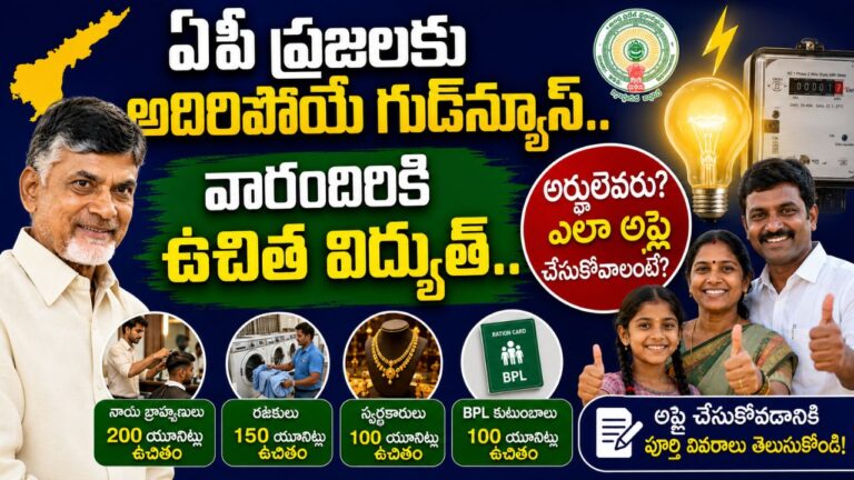 AP Free Electricity Scheme 2026