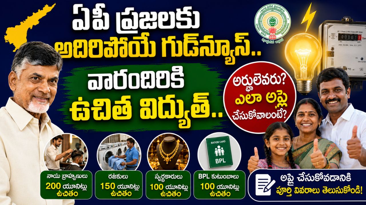 AP Free Electricity Scheme 2026