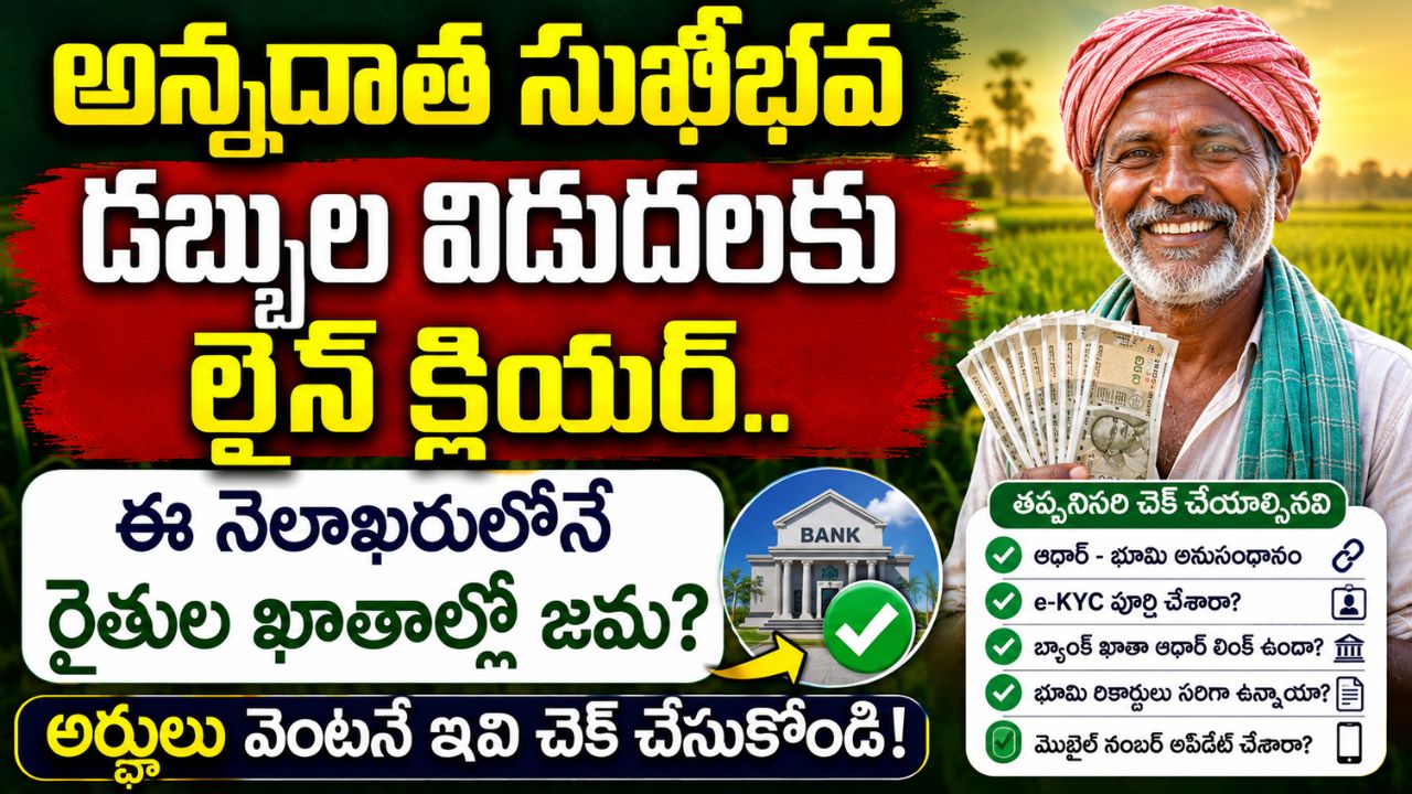 Annadatha Sukhibhava Funds Release Date