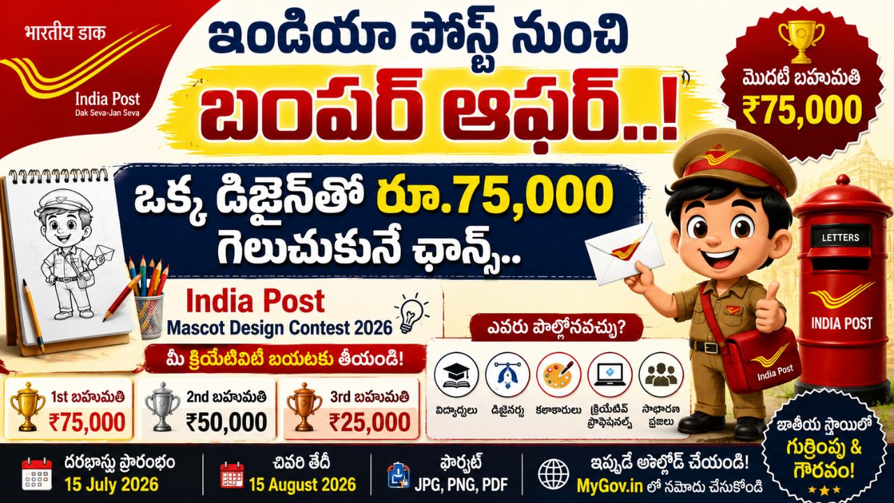 India Post Mascot Design Contest 2026