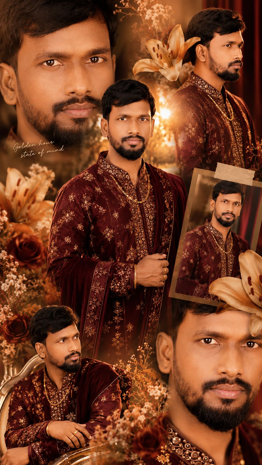 Royal Wedding / Luxury Burgundy Style