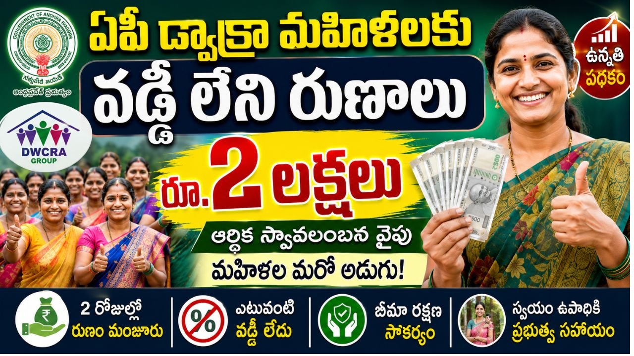 AP DWCRA Women Interest Free Loan 2026