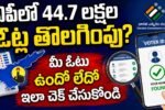 AP Voter List Deletion Status 2026