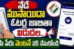 Draft Voter List SIR 2026