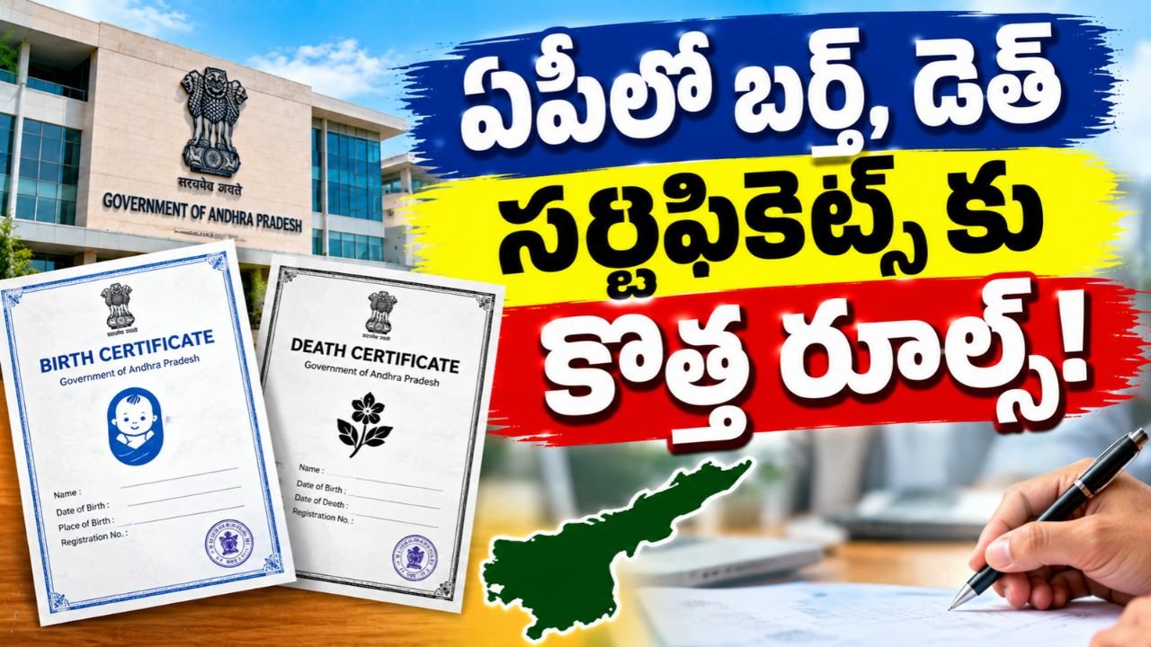 AP Birth Death Certificate New Rules 2026